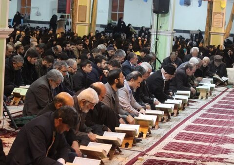 تصاویر/ محفل معنوی انس با قرآن کریم در میاندوآب