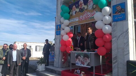 تصاویر/افتتاح مدرسه ۳ کلاسه میهن در روستای ولی ممیلو بیله سوار