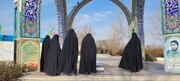 تصاویر/ غبارروبی مزار شهدا توسط طلاب موسسه آموزش عالی حوزوی ریحانه النبی (س)اراک
