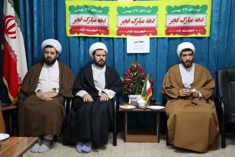 تصاویر/ جلسه جهاد تبیین با محوریت انتخابات و حضور حداکثری مردم در تکاب