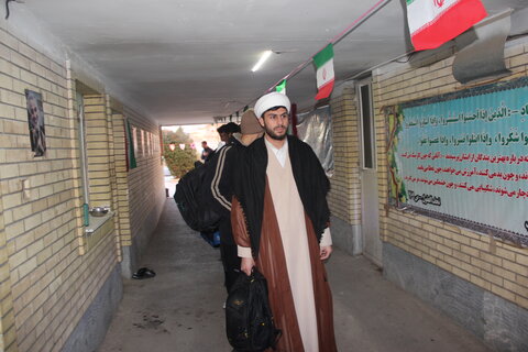 تصاویر / اعزام طلاب مدارس علمیه استان قزوین به یادمانهای هشت سال دفاع مقدس