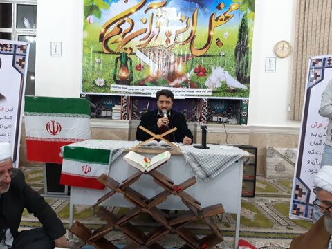 تصاویر/ مراسم محفل انس با قرآن در چالدران
