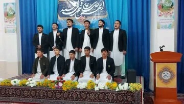 تصاویر / جشن مبعث رسول اکرم (ص) در مدرسه علمیه ولایت جوزجان افغانستان