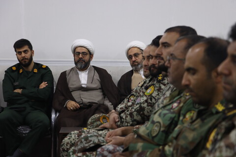 دیدار "نیروهای مسلح" با نماینده ولی فقیه در خوزستان
