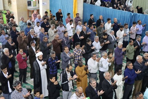 نماز جمعه عالیشهر به روایت تصویر