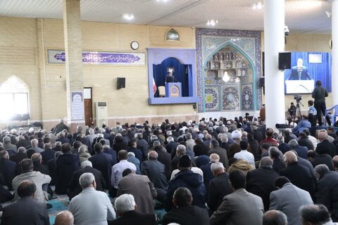 تصاویر/ اقامه نماز جمعه شهرستان ارومیه