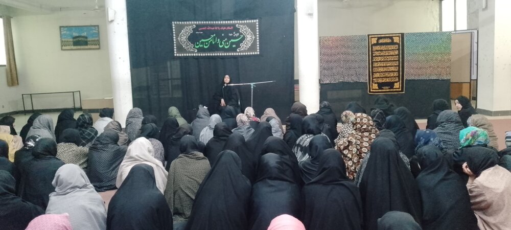 امام حسین (ع) نے ظالم حکومت کے خلاف آواز بلند کی اور باطل کو لوگوں کے سامنے آشکار کیا، خواہر عروج کاظمی