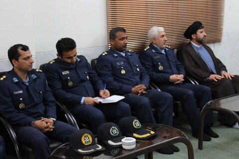 دیدار فرمانده پایگاه ششم شکاری با امام جمعه بوشهر