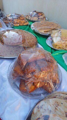 جشن پخت نان به مناسبت دهه فجر