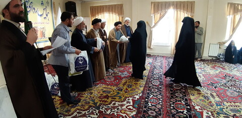 تصاویر/ همایش تلبس «ردای بهشتی» در تبریز