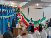 تصاویر/ جشن جوانه های انقلاب در مدرسه علمیه الزهرا (س) ارومیه