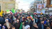 گوشه‌هایی از حضور پرشور مردم قم در راهپیمایی ۲۲ بهمن+ عکس و فیلم