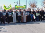 تصاویر/ راهپیمایی مردم دندی در ۲۲ بهمن