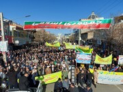 تصاویر/ جلوه‌هایی از حضور حماسی مردم خلخال در مراسم راهپیمایی یوم الله ۲۲ بهمن ۱۴۰۲