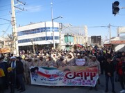 تصاویر/ راهپیمایی مردم شهرستان سردشت در یوم الله ۲۲ بهمن
