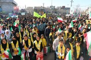 تصاویر/ راهپیمایی باشکوه مردم انقلابی کامیاران در ۲۲ بهمن