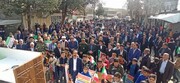 تصاویر/ حضور مردم چگنی در راهپیمایی یوم الله ۲۲ بهمن