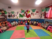 کلیپ| مراسم ۲۲ بهمن ویژه کودکان مهد قرآنی ریحانه وابسته به مدرسه علمیه فاطمه الزهرا ساوه