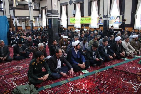 تصاویر/ مراسم گرامیداشت چهلم شهدای حادثه تروریستی کرمان در شهرستان چهاربرج