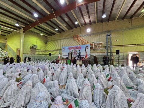 تصاویر/ جشن تکلیف «فرشته های کُرد ایرانی» 2100 دختر سقزی