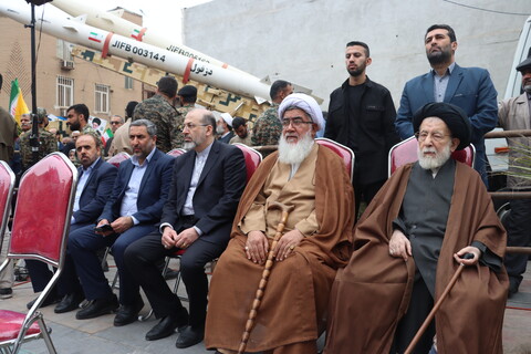 حضور علما و شخصیت های حوزوی در راهپیمایی 22 بهمن
