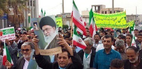 تصاویر/ راهپیمایی مردم آبدان در 22 بهمن