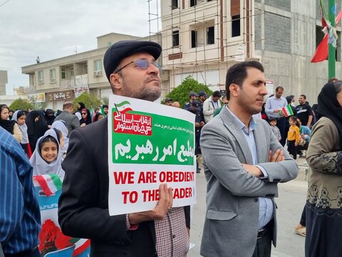 تصاویر/راهپیمایی ۲۲ بهمن ماه در شهرستان پارسیان