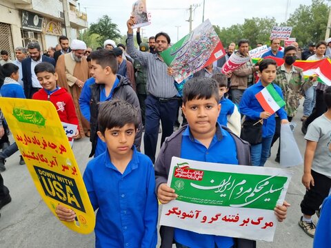 تصاویر/راهپیمایی ۲۲ بهمن ماه در شهرستان پارسیان