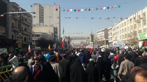 تصاویری از راهپیمایی ۲۲ بهمن مردم تهران