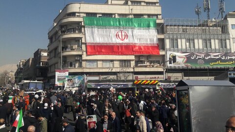 تصاویری از راهپیمایی ۲۲ بهمن مردم تهران