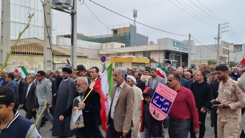 تصاویر/ راهپیمایی 22 بهمن در گناوه