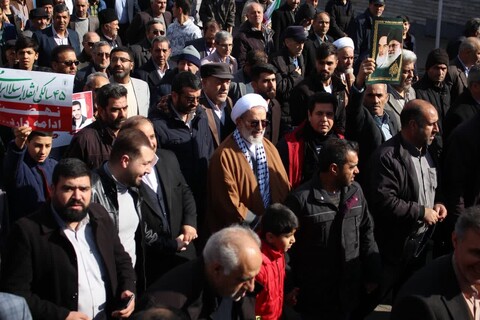 راهپیمایی یوم الله ۲۲ بهمن در مرند