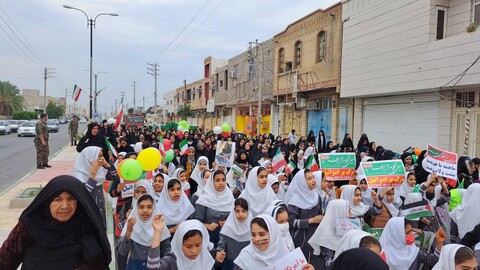 تصاویر/ راهپیمایی 22 بهمن در بردستان