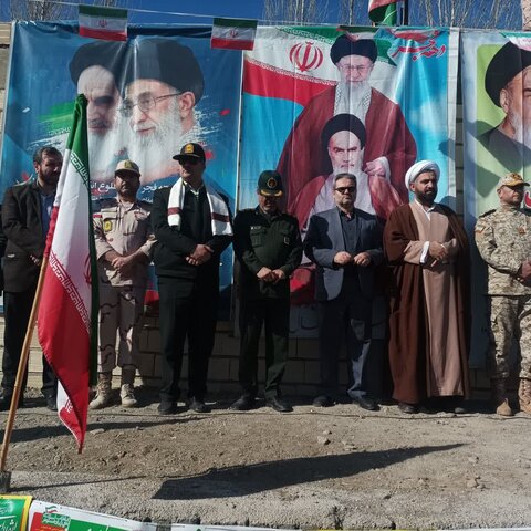 تصاویر/ حضور مردم شهرستان خداآفرین در راهپیمایی یوم الله ۲۲ بهمن
