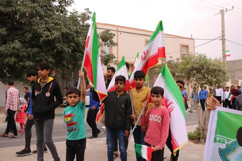 تصاویر/ جشن انقلاب در شهرستان بندرخمیر