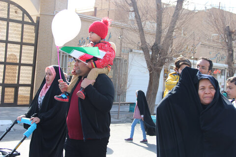 تصاویر راهپیمایی 22 بهمن 1402 یزد