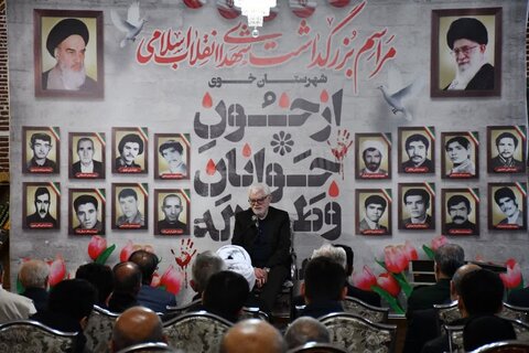 تصاویر/ مراسم بزرگداشت شهدای انقلاب اسلامی در خوی