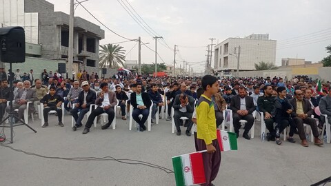 تصاویر/ راهپیمایی ۲۲ بهمن در دیر