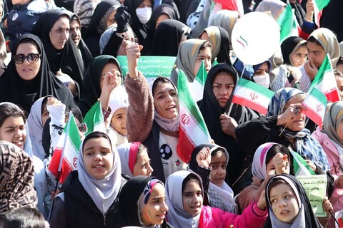 تصاویر / راهپیمایی ۲۲ بهمن شهرستان ملایر