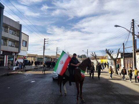 تصاویر/راهپیمایی ۲۲بهمن شهرستان بیله سوار
