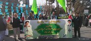 تصاویر/ قم المقدسہ میں انقلاب اسلامی ایران کی 45ویں سالگرہ کی ریلی میں مجمع روحانیون کرگل و لیہ کی شرکت