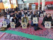 گرامیداشت اربعین شهدای کرمان در مسجد جامع خلخال