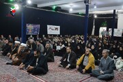 تصاویر/ مراسم عزاداری چهلمین روز شهادت شهدای گلزار کرمان در خرم آباد
