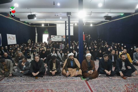 تصاویر مراسم عزاداری چهلمین روز شهادت شهدای گلزار کرمان در خرم آباد