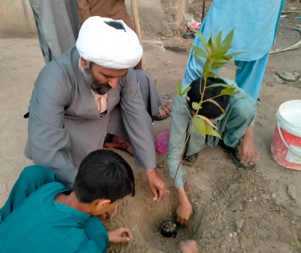 درخت؛ زمین کا حسن اور ماحول کو آلودگی سے محفوظ رکھتے ہیں، علامہ مقصود علی ڈومکی