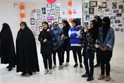 تصاویر/ بازدید امام جمعه عالیشهر از نمایشگاه دست سازه های دانش آموزی