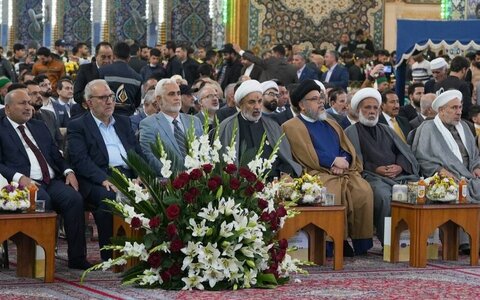 بالصور/ الصحن الحسيني الشريف يشهد انطلاق مهرجان ربيع الشهادة الثقافي الدولي بنسخته السابعة عشرة