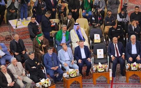 بالصور/ الصحن الحسيني الشريف يشهد انطلاق مهرجان ربيع الشهادة الثقافي الدولي بنسخته السابعة عشرة