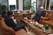 دیدار امام جمعه شهرستان پارسیان با رئیس سازمان شیلات ایران
