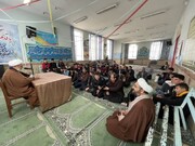 تصاویر | دیدار امام جمعه شهرستان مرند با دانش آموزان دبیرستان معلم